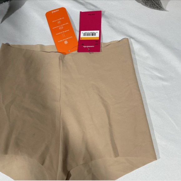 NEW $38 Commando‎ [ Small ] Control Top Thong in True Nude #5258 - Picture 10 of 11